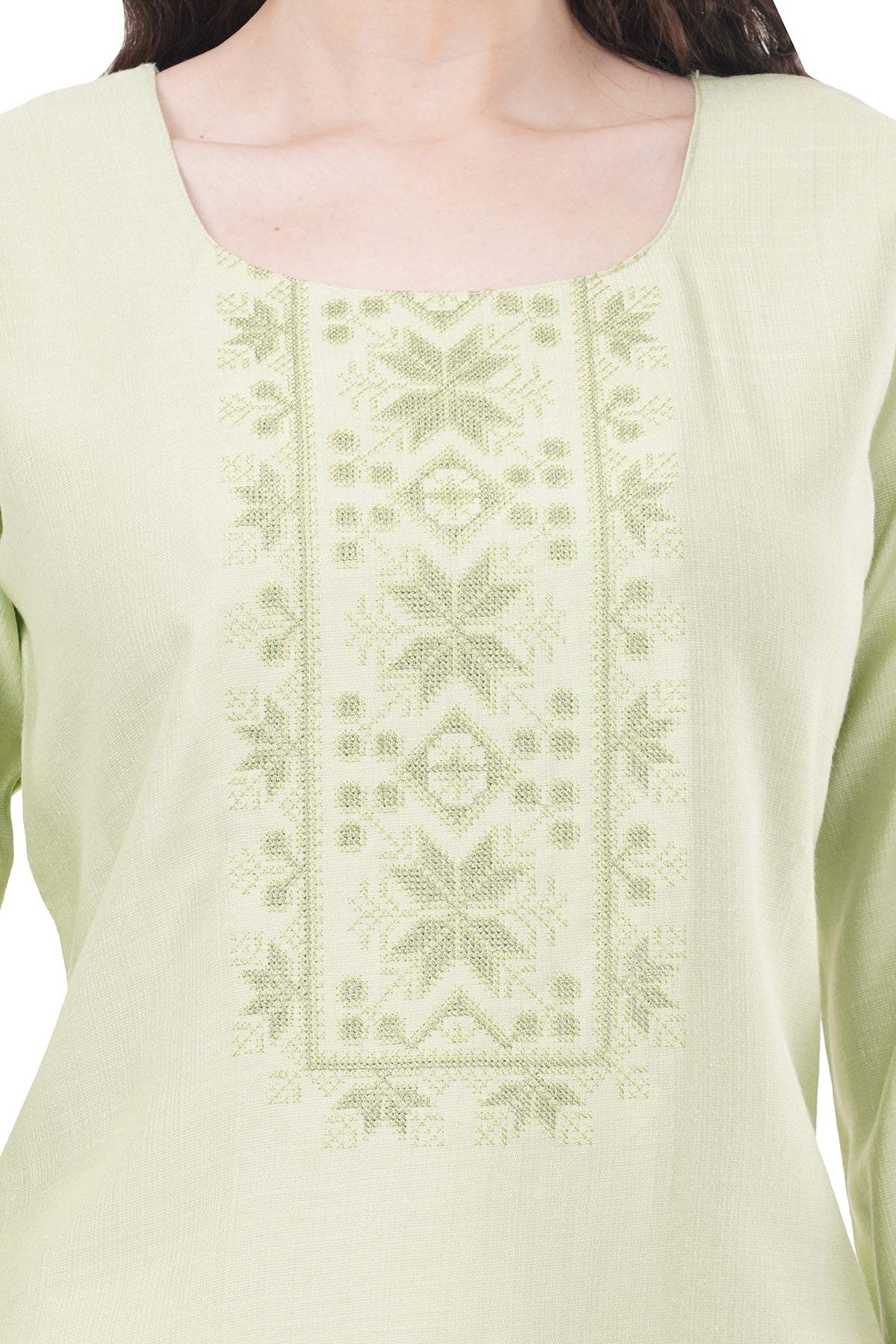Elegant & Beautiful Pastel Green Women's Kurta