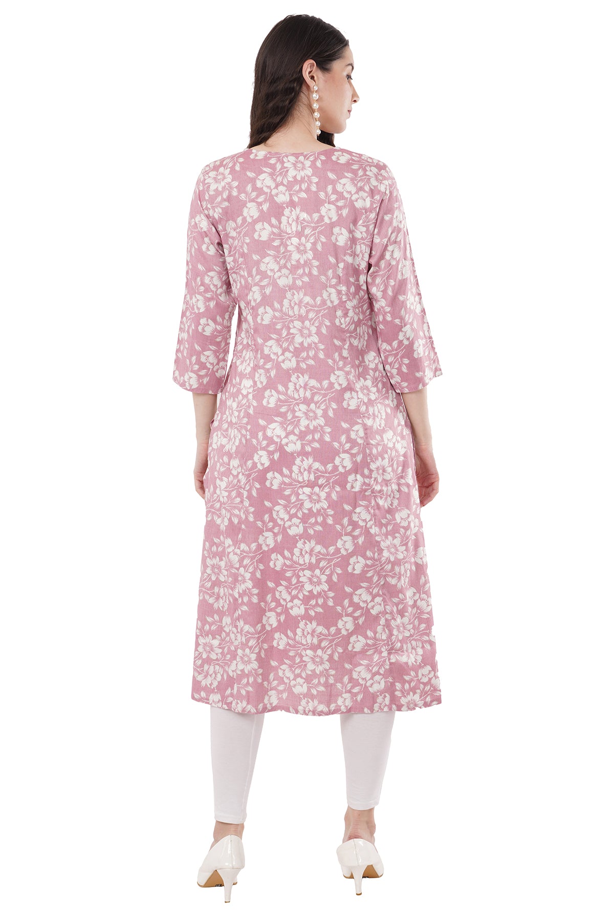 Elegant & Beautiful Pastel Pink Women's Kurta