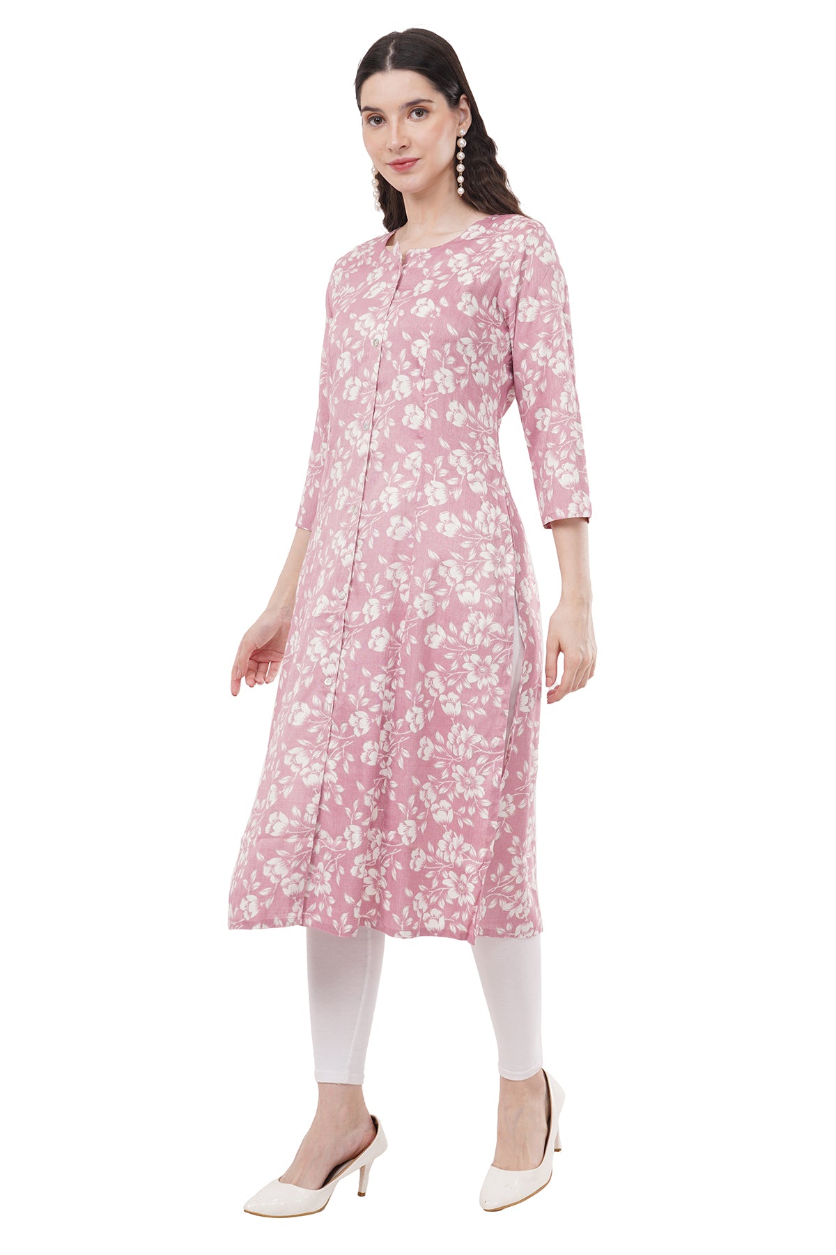 Elegant & Beautiful Pastel Pink Women's Kurta