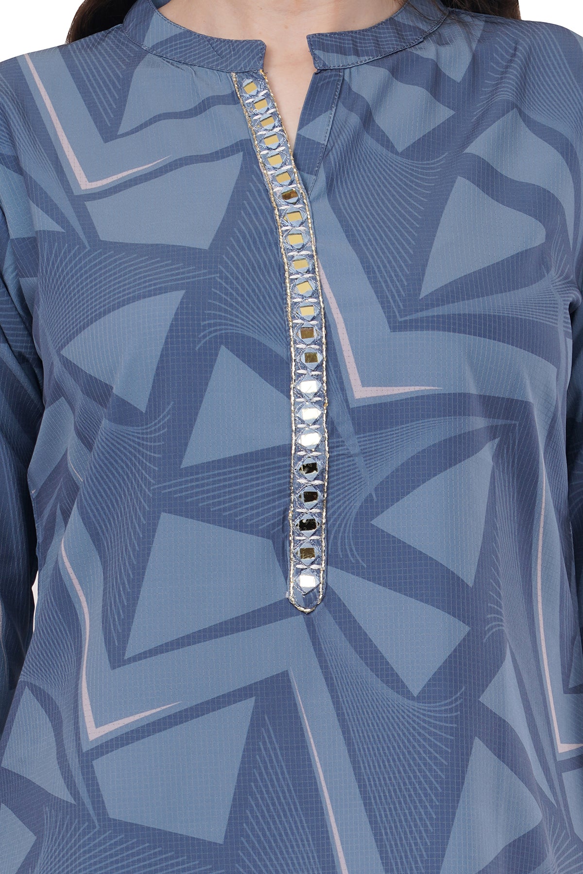 Beautiful & Elegant Grey Women's Tunic