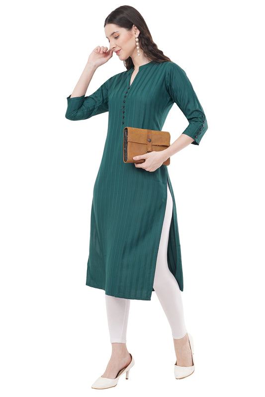 Elegant & Beautiful Green Women's Kurta