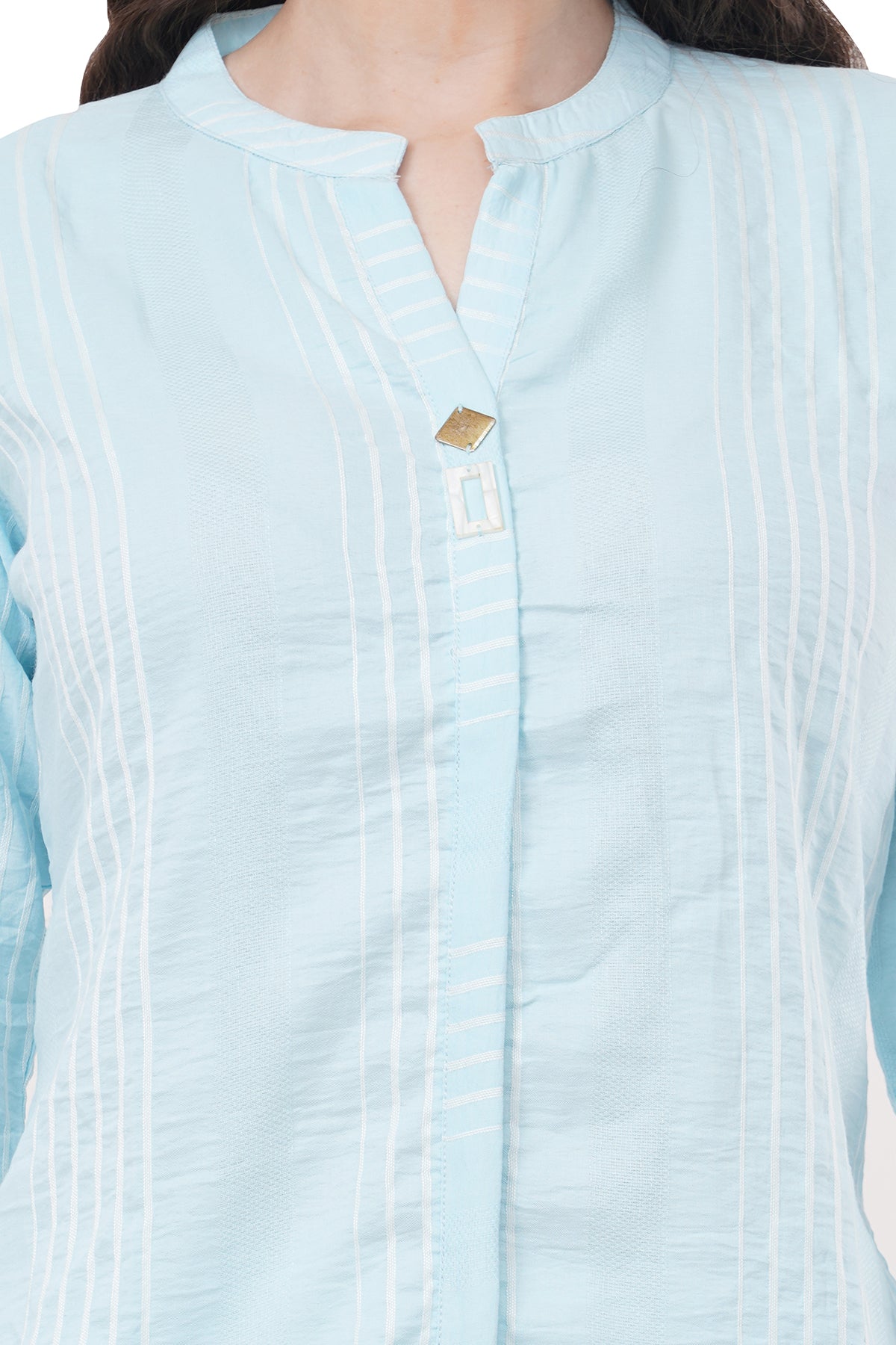 Beautiful & Elegant Sky Blue Women's Tunic