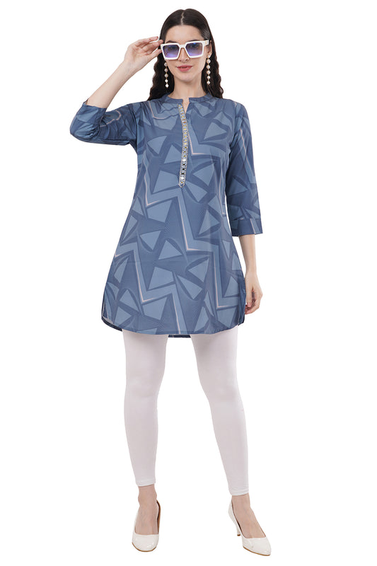 Beautiful & Elegant Grey Women's Tunic